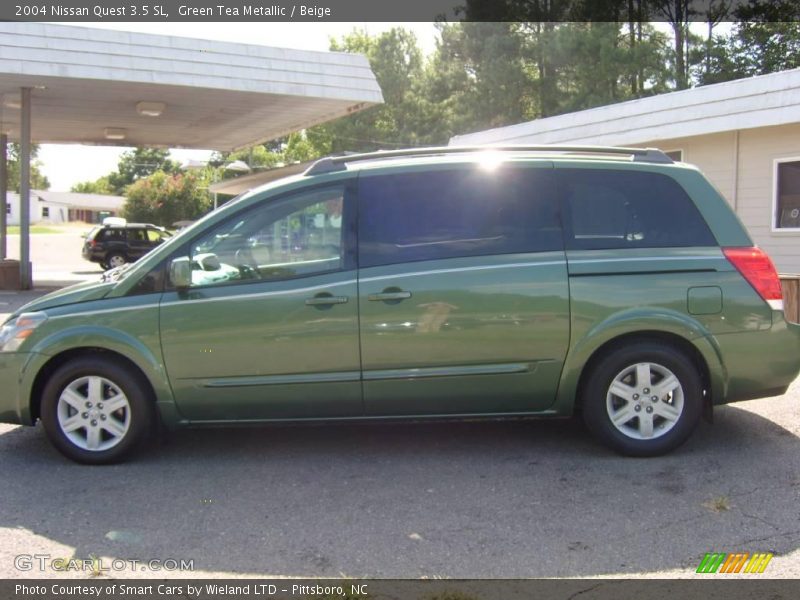 Green Tea Metallic / Beige 2004 Nissan Quest 3.5 SL