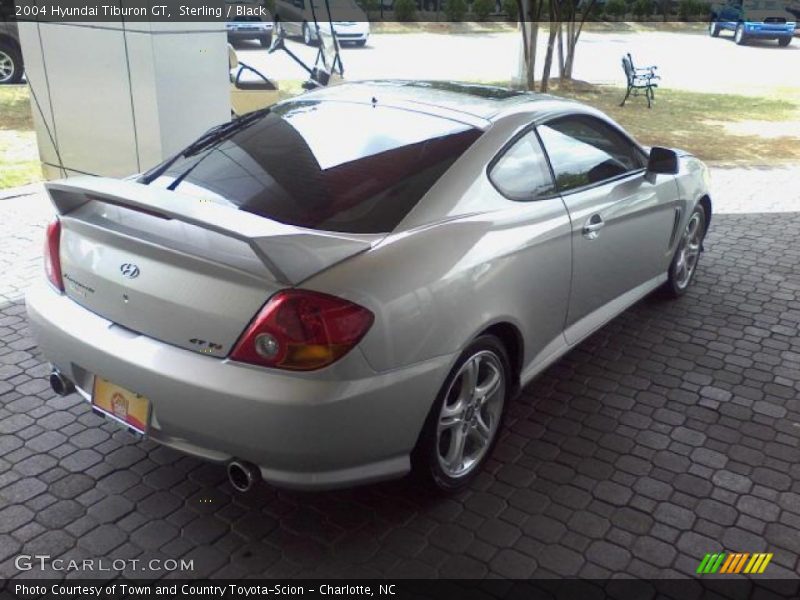 Sterling / Black 2004 Hyundai Tiburon GT