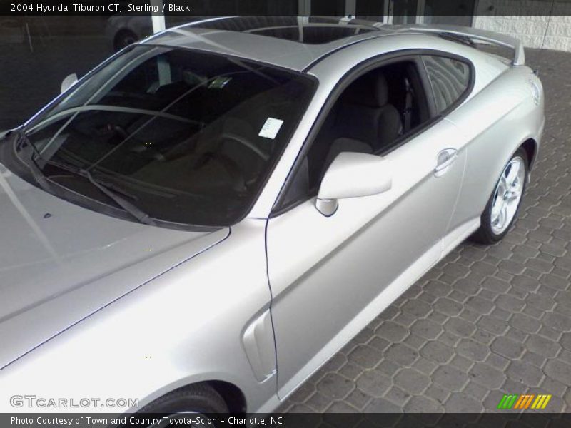 Sterling / Black 2004 Hyundai Tiburon GT