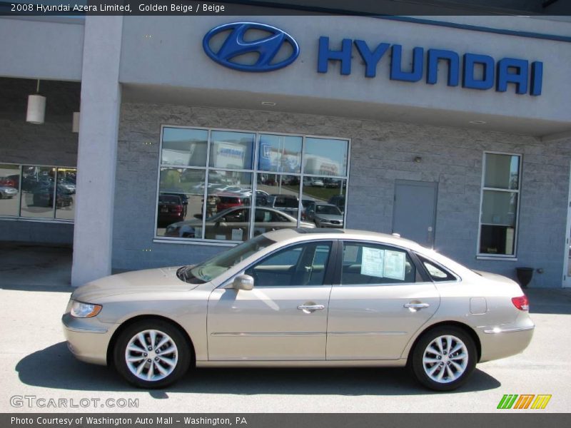 Golden Beige / Beige 2008 Hyundai Azera Limited