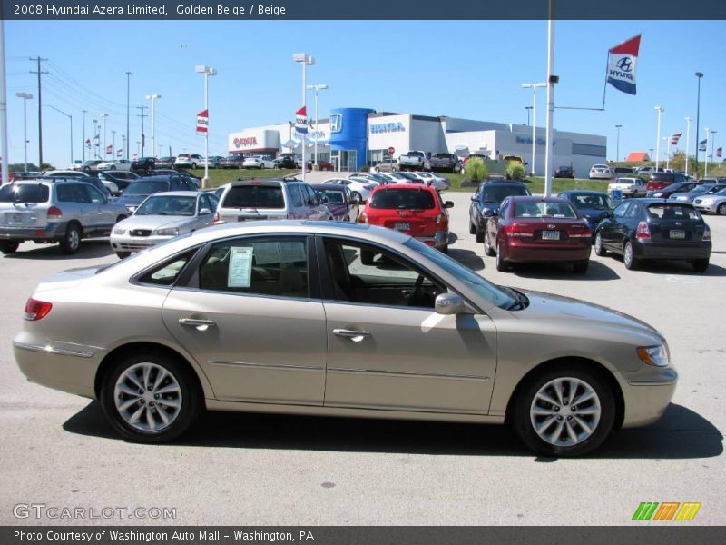 Golden Beige / Beige 2008 Hyundai Azera Limited