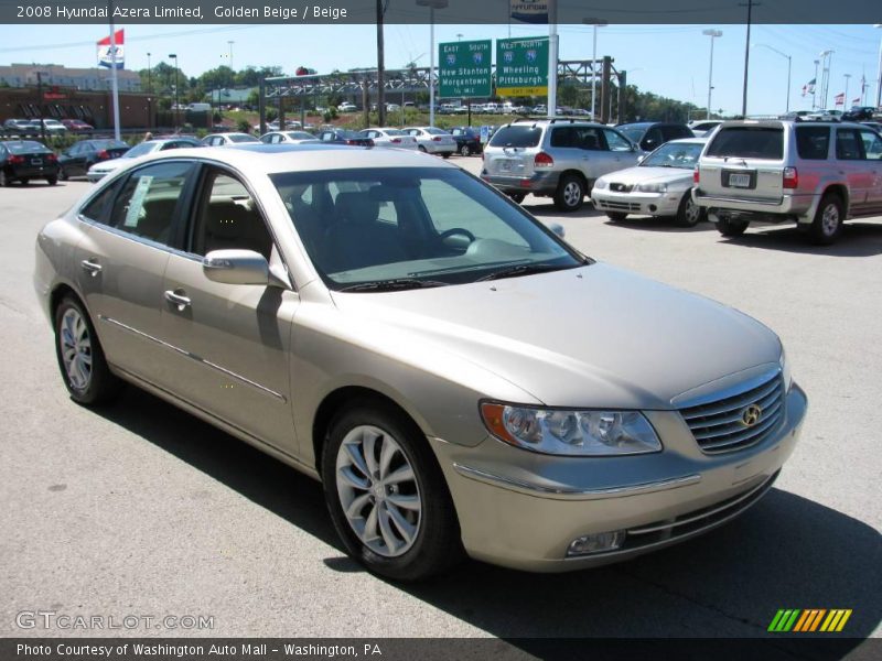 Golden Beige / Beige 2008 Hyundai Azera Limited