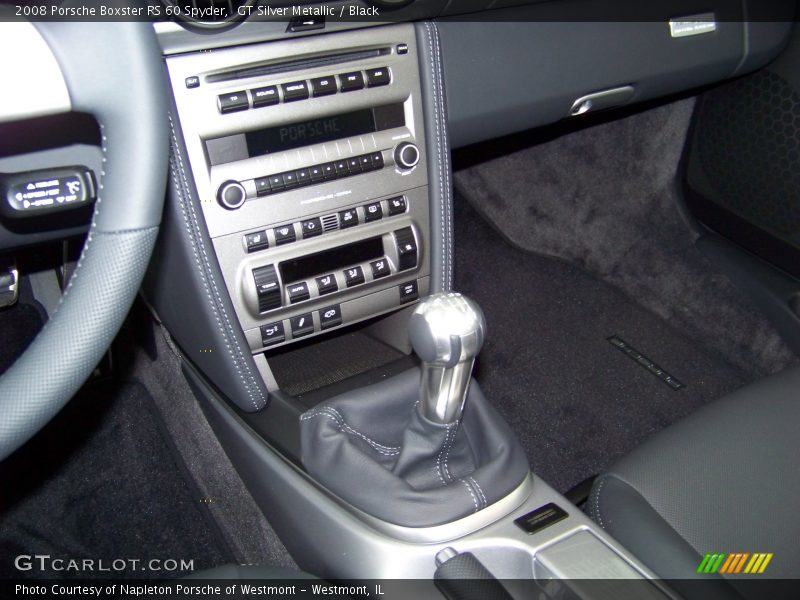 GT Silver Metallic / Black 2008 Porsche Boxster RS 60 Spyder