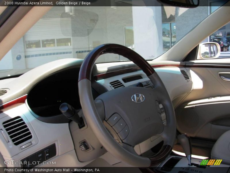 Golden Beige / Beige 2008 Hyundai Azera Limited