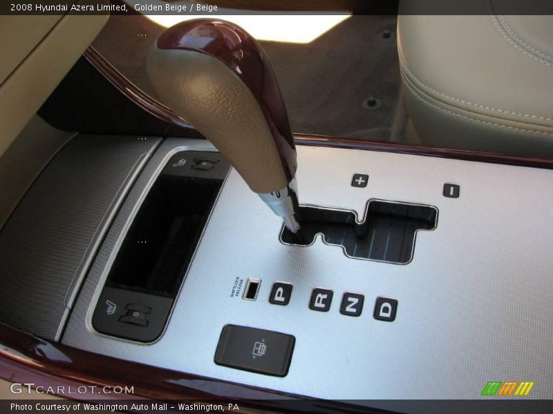 Golden Beige / Beige 2008 Hyundai Azera Limited