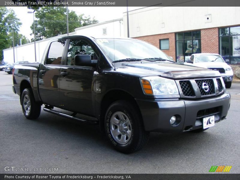 Smoke Gray / Sand/Steel 2004 Nissan Titan XE Crew Cab 4x4