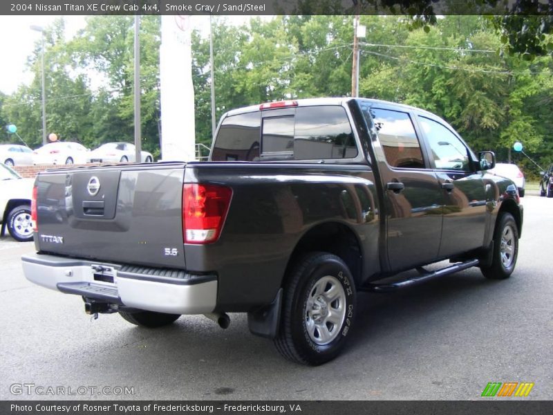 Smoke Gray / Sand/Steel 2004 Nissan Titan XE Crew Cab 4x4