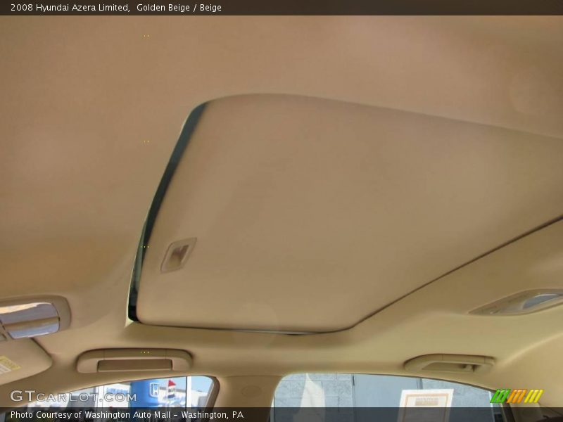 Golden Beige / Beige 2008 Hyundai Azera Limited