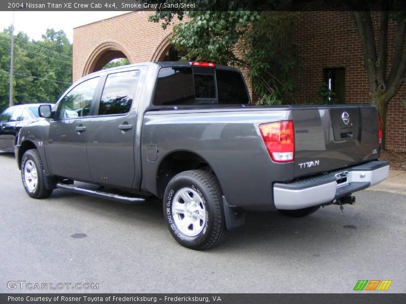 Smoke Gray / Sand/Steel 2004 Nissan Titan XE Crew Cab 4x4