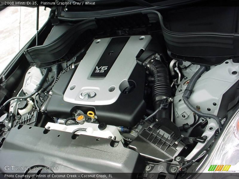 Platinum Graphite Gray / Wheat 2008 Infiniti EX 35
