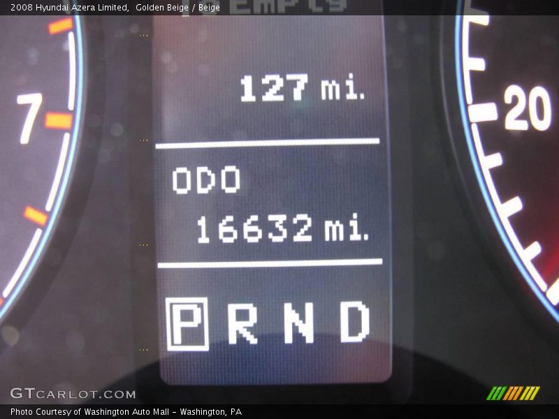 Golden Beige / Beige 2008 Hyundai Azera Limited