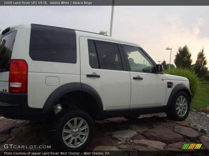 Alaska White / Alpaca Beige 2008 Land Rover LR3 V8 SE