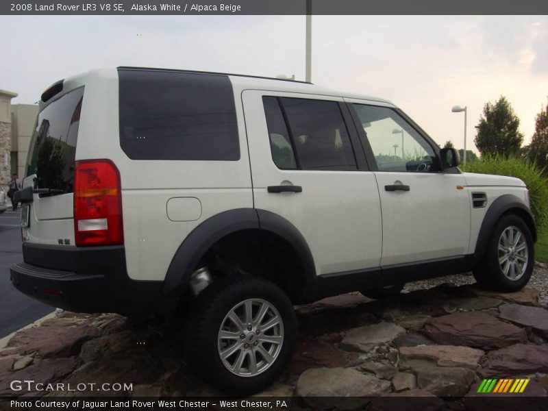 Alaska White / Alpaca Beige 2008 Land Rover LR3 V8 SE