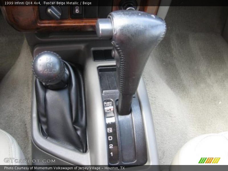 Tuscan Beige Metallic / Beige 1999 Infiniti QX4 4x4