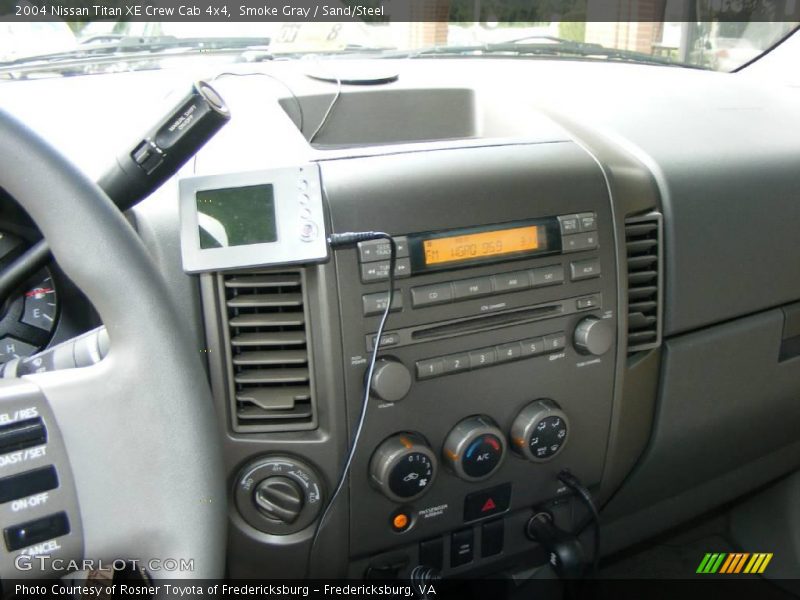 Smoke Gray / Sand/Steel 2004 Nissan Titan XE Crew Cab 4x4