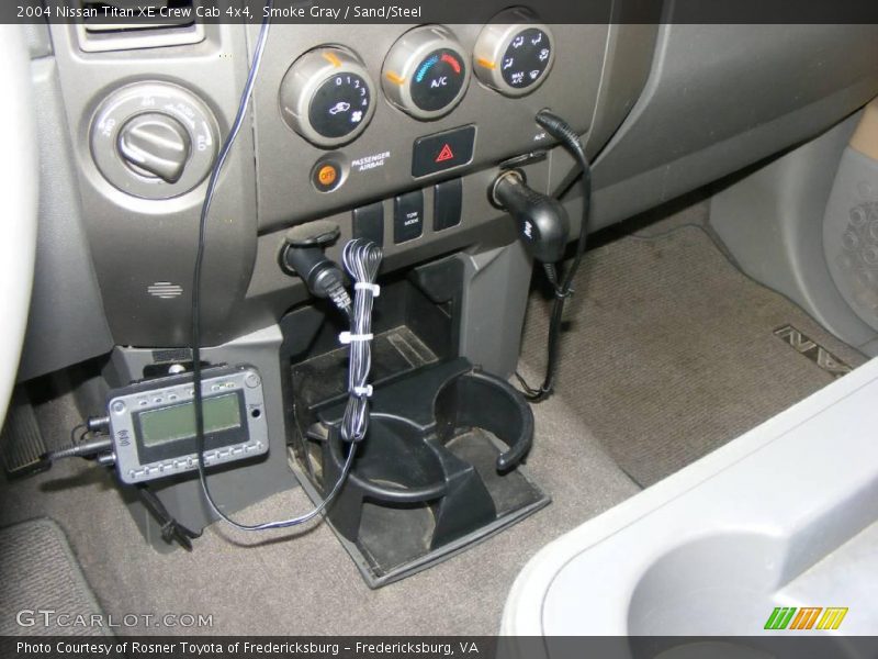 Smoke Gray / Sand/Steel 2004 Nissan Titan XE Crew Cab 4x4