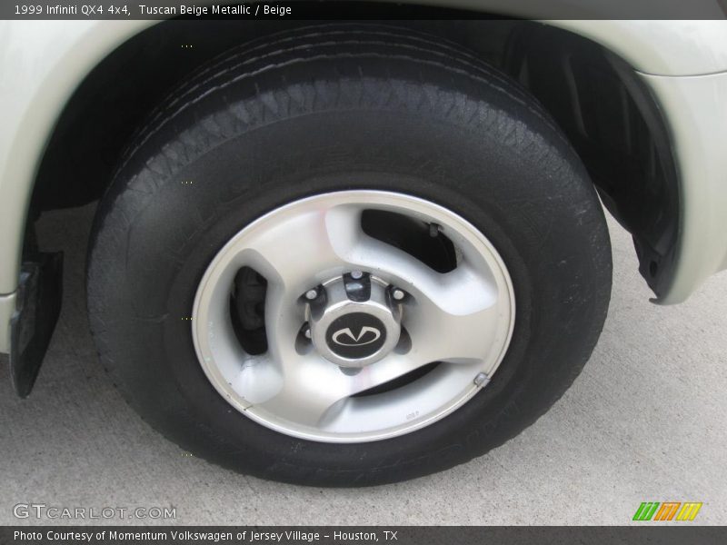 Tuscan Beige Metallic / Beige 1999 Infiniti QX4 4x4