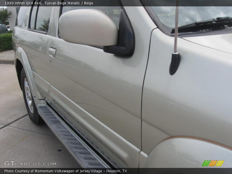 Tuscan Beige Metallic / Beige 1999 Infiniti QX4 4x4