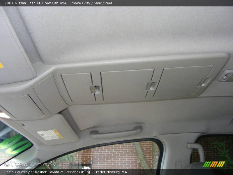 Smoke Gray / Sand/Steel 2004 Nissan Titan XE Crew Cab 4x4