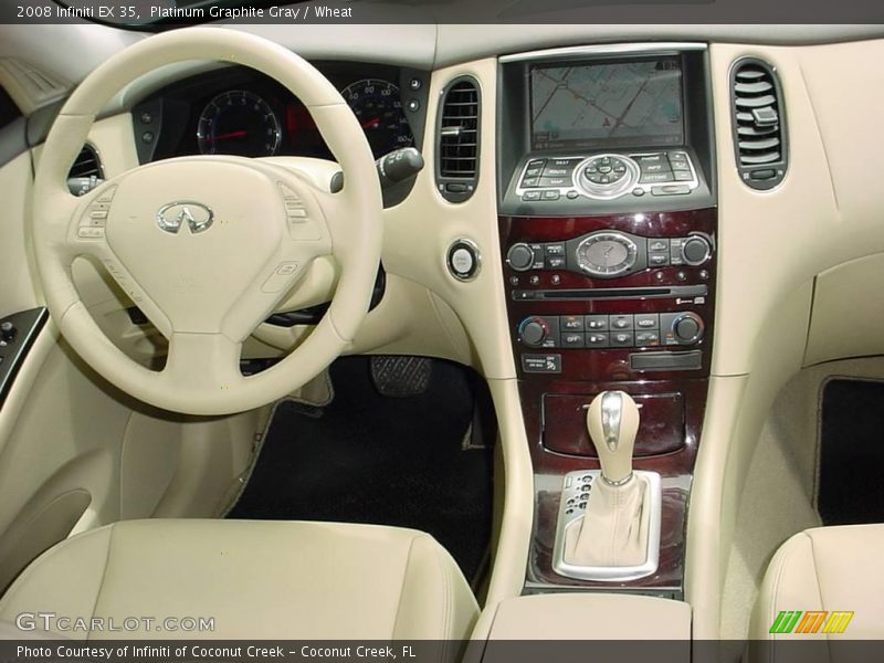 Platinum Graphite Gray / Wheat 2008 Infiniti EX 35