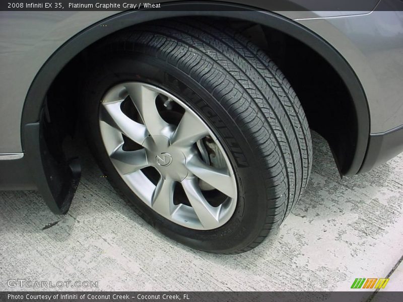 Platinum Graphite Gray / Wheat 2008 Infiniti EX 35