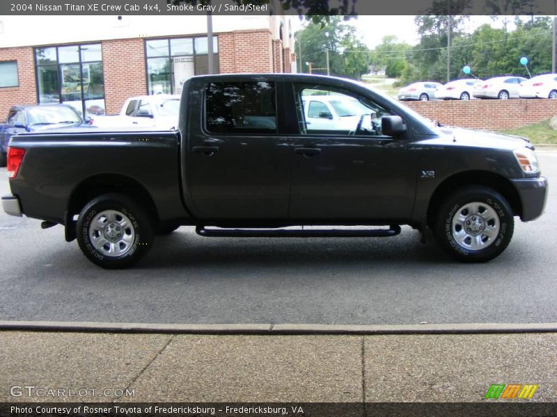 Smoke Gray / Sand/Steel 2004 Nissan Titan XE Crew Cab 4x4