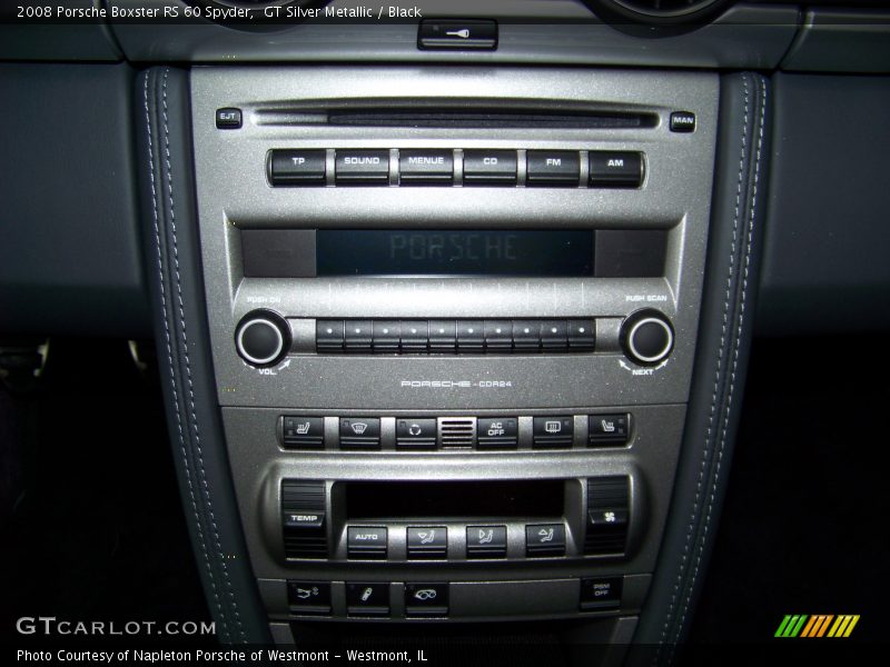 GT Silver Metallic / Black 2008 Porsche Boxster RS 60 Spyder