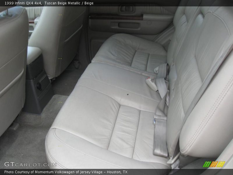 Tuscan Beige Metallic / Beige 1999 Infiniti QX4 4x4