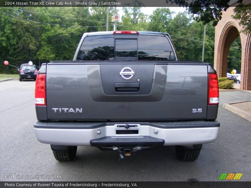 Smoke Gray / Sand/Steel 2004 Nissan Titan XE Crew Cab 4x4