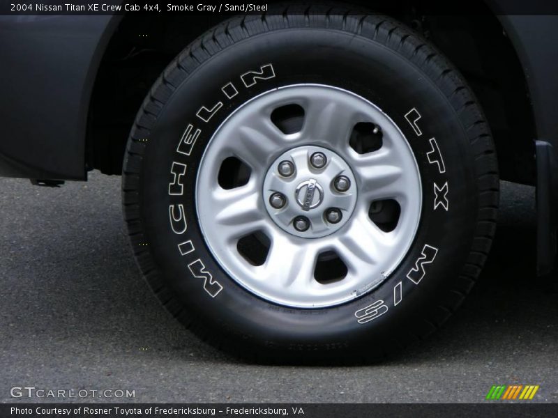 Smoke Gray / Sand/Steel 2004 Nissan Titan XE Crew Cab 4x4