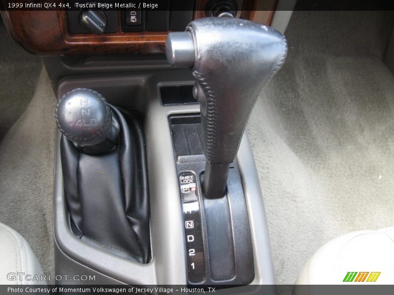 Tuscan Beige Metallic / Beige 1999 Infiniti QX4 4x4
