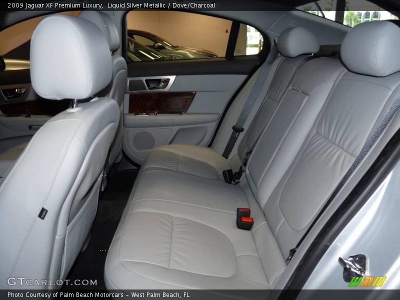 Liquid Silver Metallic / Dove/Charcoal 2009 Jaguar XF Premium Luxury