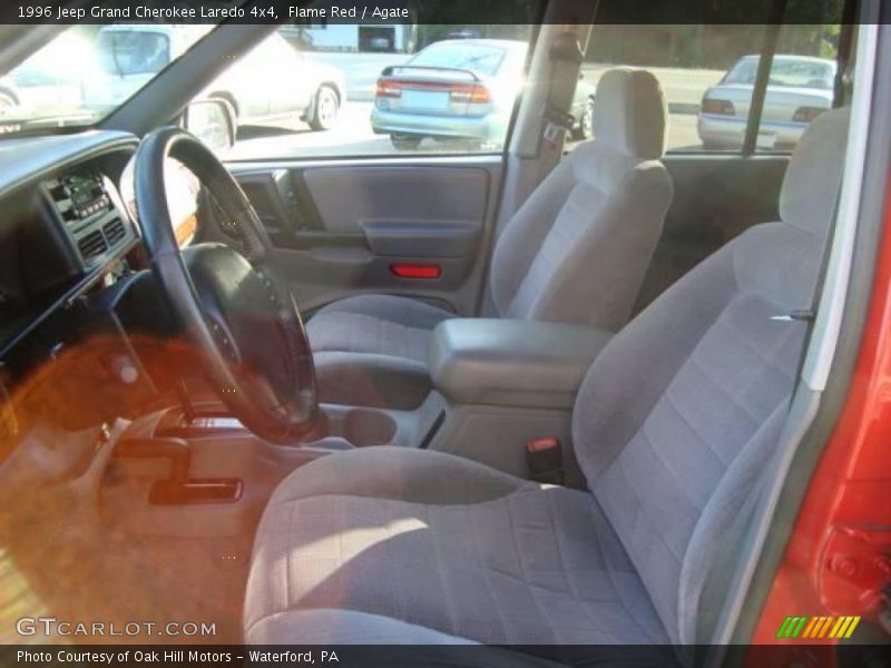 Flame Red / Agate 1996 Jeep Grand Cherokee Laredo 4x4