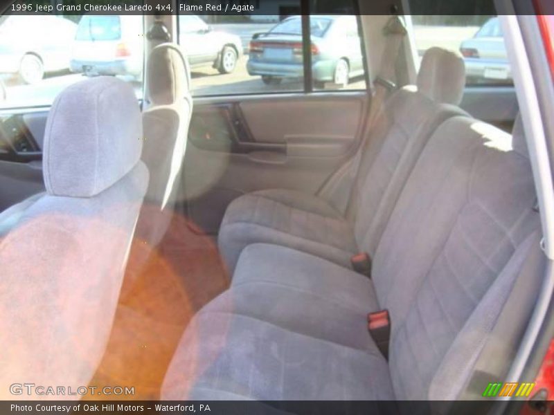 Flame Red / Agate 1996 Jeep Grand Cherokee Laredo 4x4