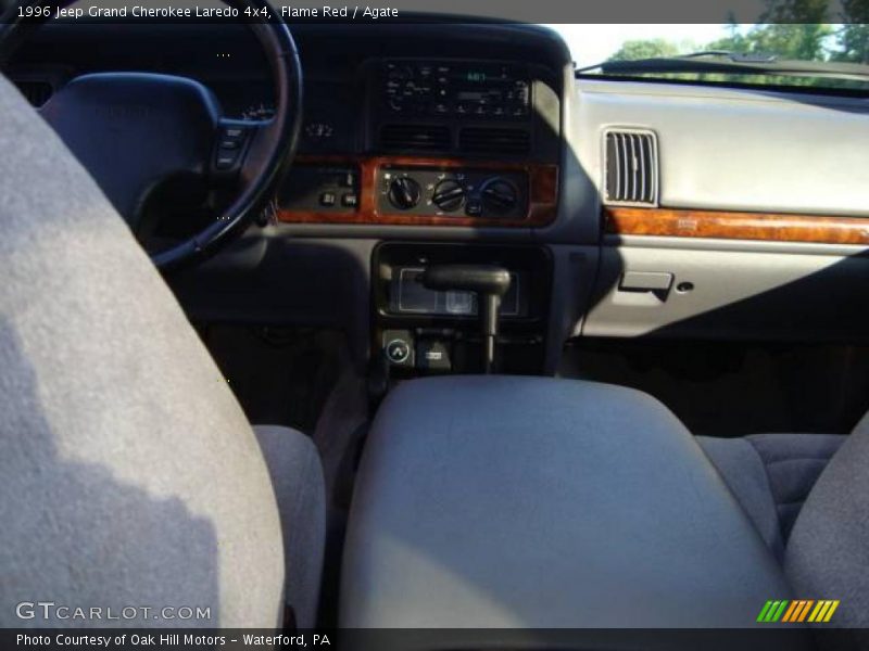 Flame Red / Agate 1996 Jeep Grand Cherokee Laredo 4x4