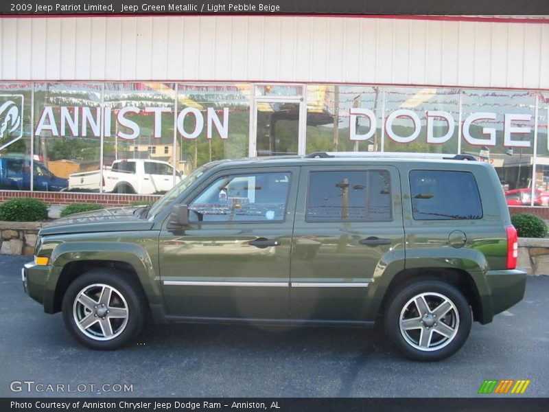 Jeep Green Metallic / Light Pebble Beige 2009 Jeep Patriot Limited