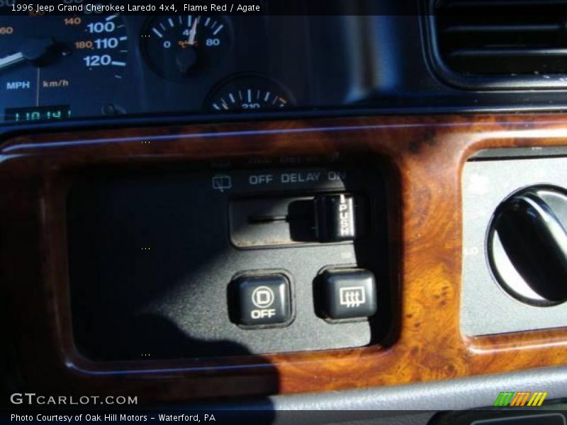 Flame Red / Agate 1996 Jeep Grand Cherokee Laredo 4x4