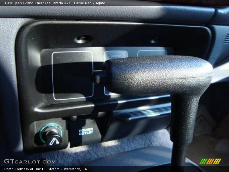Flame Red / Agate 1996 Jeep Grand Cherokee Laredo 4x4