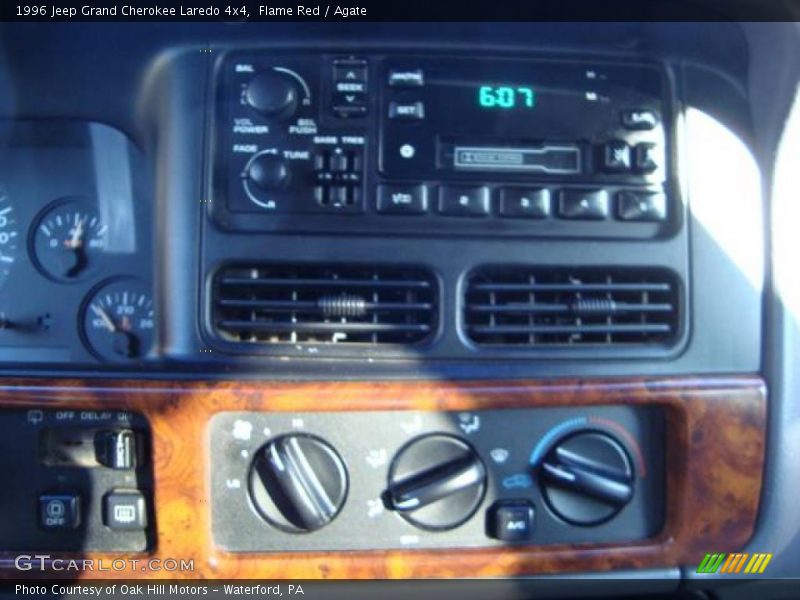 Flame Red / Agate 1996 Jeep Grand Cherokee Laredo 4x4