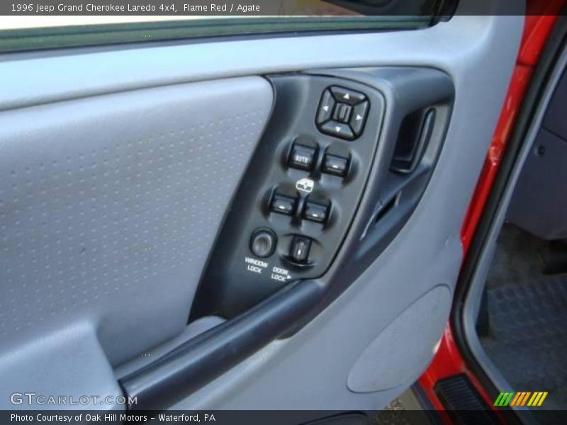 Flame Red / Agate 1996 Jeep Grand Cherokee Laredo 4x4