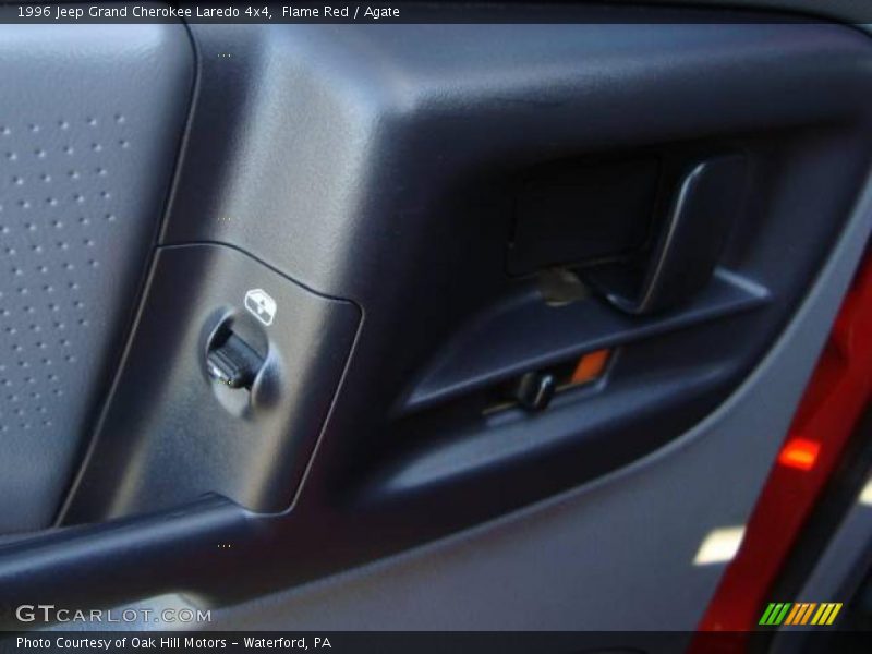 Flame Red / Agate 1996 Jeep Grand Cherokee Laredo 4x4