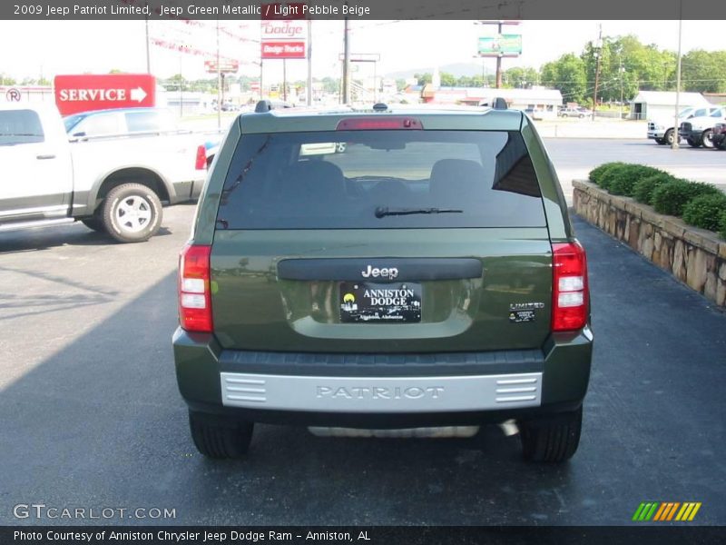 Jeep Green Metallic / Light Pebble Beige 2009 Jeep Patriot Limited