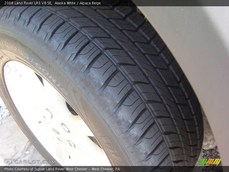 Alaska White / Alpaca Beige 2008 Land Rover LR3 V8 SE