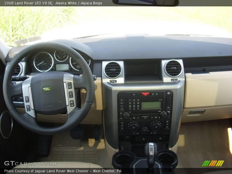 Alaska White / Alpaca Beige 2008 Land Rover LR3 V8 SE