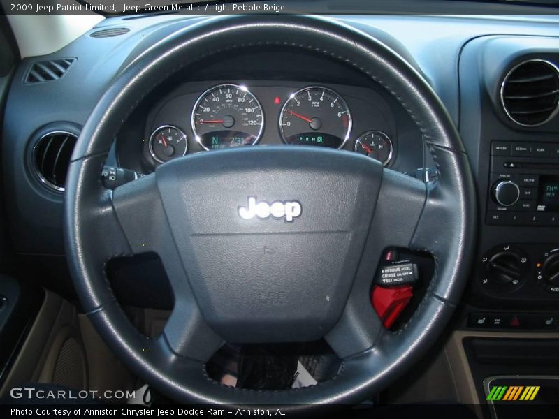 Jeep Green Metallic / Light Pebble Beige 2009 Jeep Patriot Limited