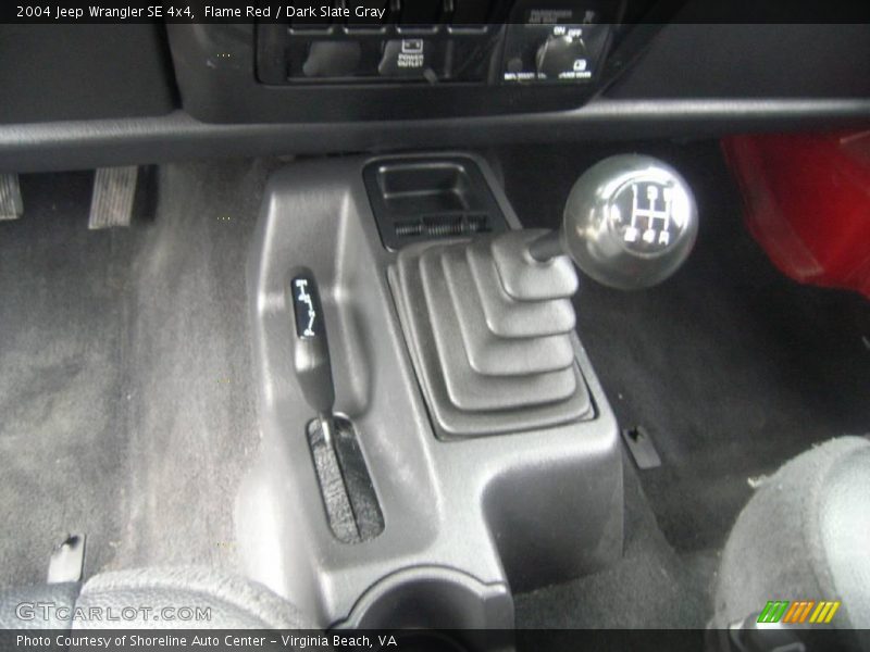 Flame Red / Dark Slate Gray 2004 Jeep Wrangler SE 4x4