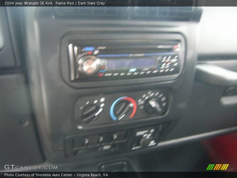 Flame Red / Dark Slate Gray 2004 Jeep Wrangler SE 4x4