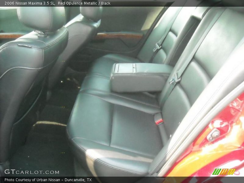Red Opulence Metallic / Black 2006 Nissan Maxima 3.5 SL