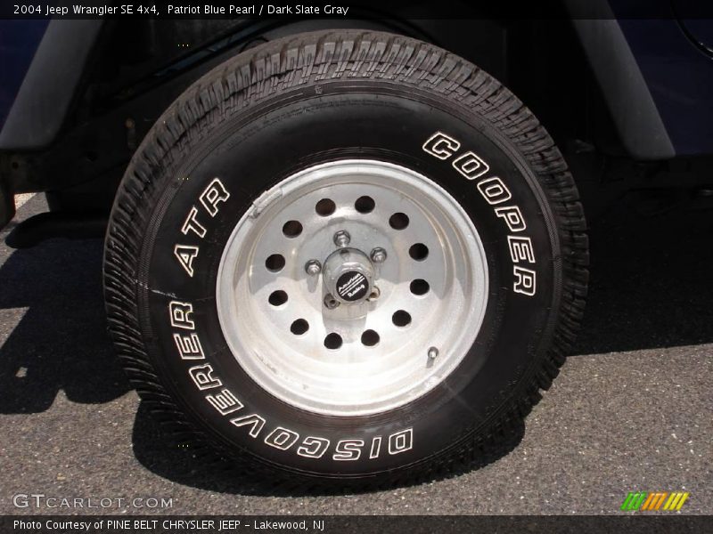 Patriot Blue Pearl / Dark Slate Gray 2004 Jeep Wrangler SE 4x4