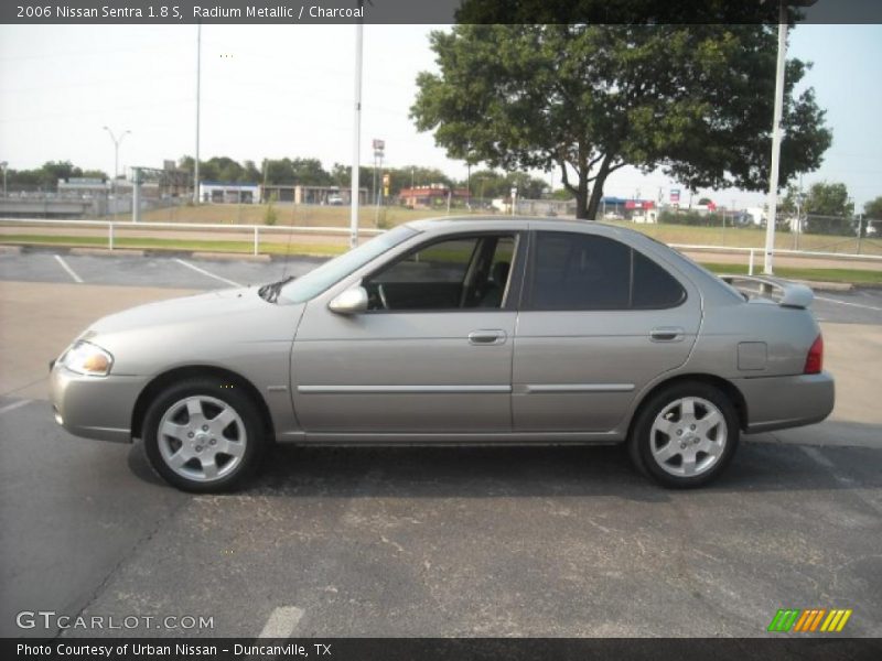 Radium Metallic / Charcoal 2006 Nissan Sentra 1.8 S